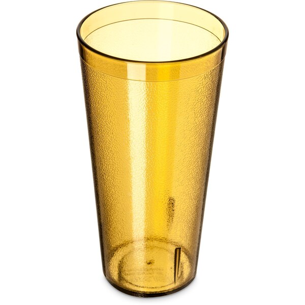 Carlisle Foodservice SAN Tumbler, 24 oz., 6/Pack, Amber, PK12 - 5224-8113
