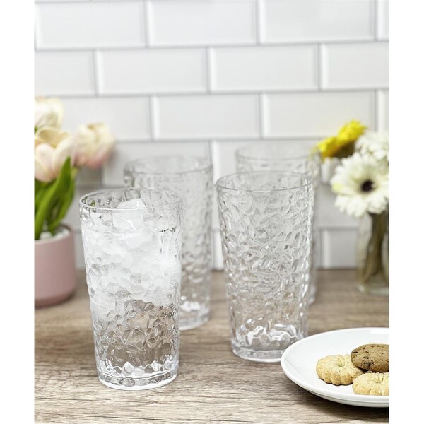 Repartir Acrylic set of 4 - Clear 19 oz HB tumblers - RE2607848