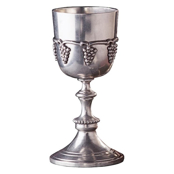 Design Toscano Italian Grape Harvest Pewter Goblet - PA1000