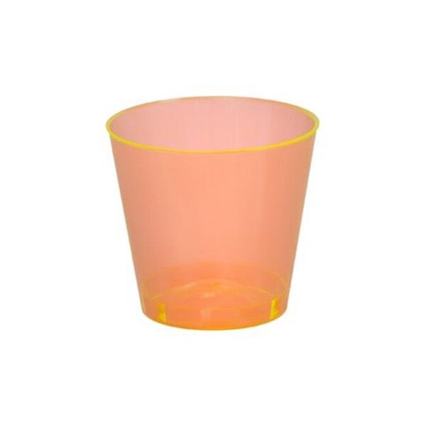 Fineline Settings Fineline Settings 401-ORG Orange 1 Oz. Shot Glass - 401-ORG