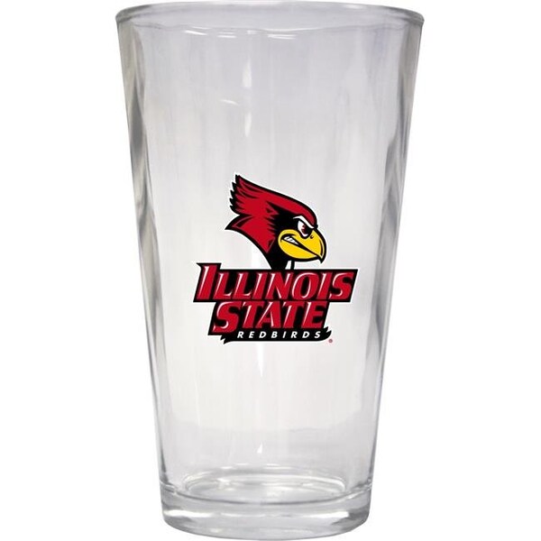 R & R Imports R & R Imports PNT2-C-ILS19 16 oz Illinois State Redbirds Pint Glass - Pack of 2 - PNT2-C-ILS19