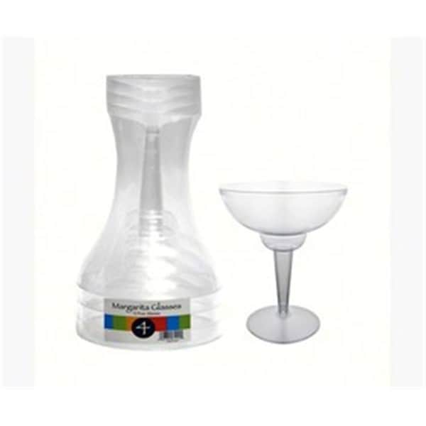 Northwest Enterprises North West Enterprises  12 oz Margarita Glasses Clear, 4PK - NWEN124