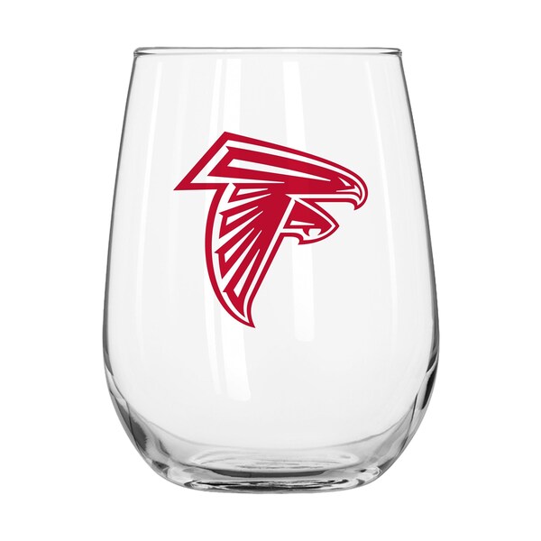 Logo Brands Atlanta Falcons 16oz Gameday Curved Beverage Glass - 602-G16CB-1