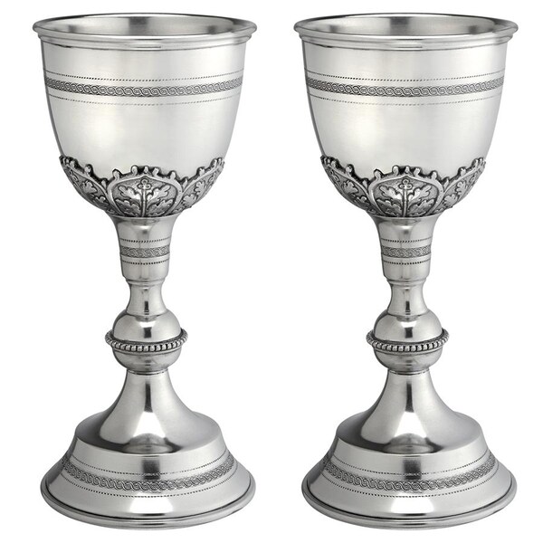 Design Toscano Canterbury Pewter Grand Chalice, PK 2 - PA95000