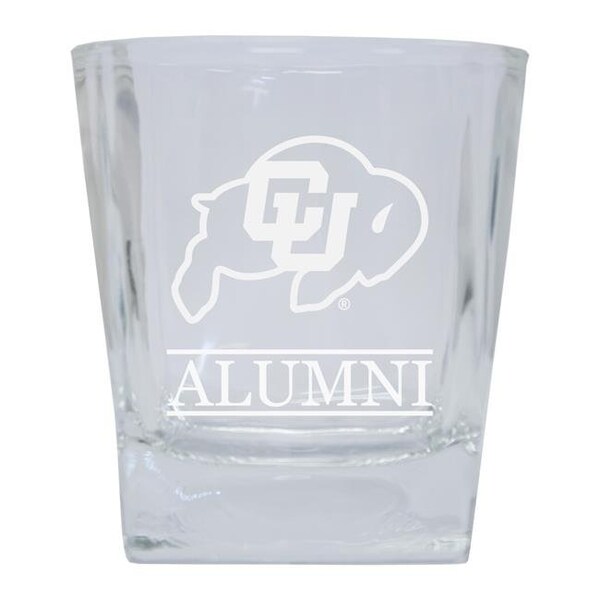 R & R Imports R & R Imports GLTB-C-CO20 ALUM Colorado Buffaloes 8 oz Etched Alumni Glass Tumbler - GLTB-C-CO20 ALUM