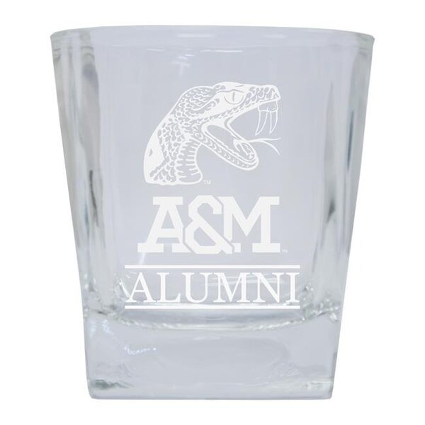 R & R Imports R & R Imports GLTB-C-FAM20 ALUM Florida A&M Rattlers 8 oz Etched Alumni Glass Tumbler - GLTB-C-FAM20 ALUM
