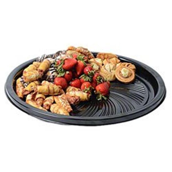 Fineline Settings Fineline Settings 8810TF Large Majestic Round Tray - 8810TF