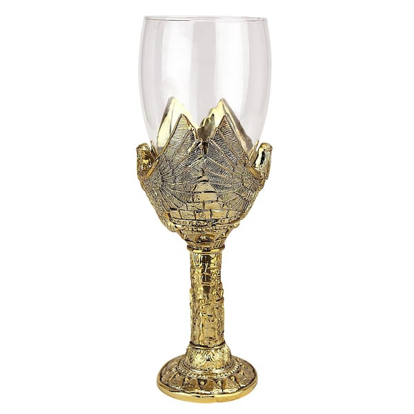 Design Toscano Goddess Isis Sculptural Wine Goblet, PK 6 - JQ69685