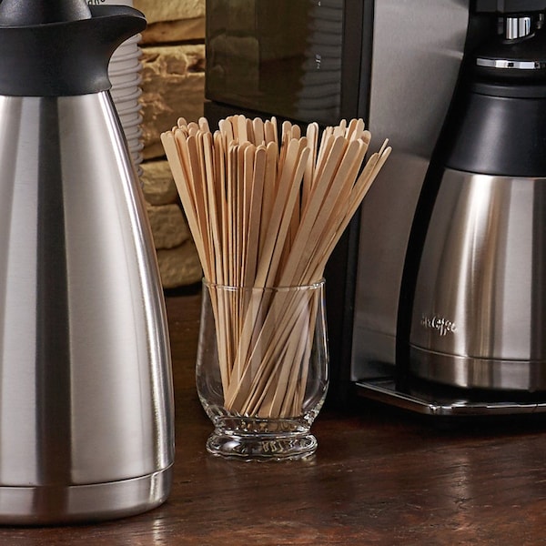 Eco-Products Wooden Stir Sticks, 7", PK1000 - NT-ST-C10C