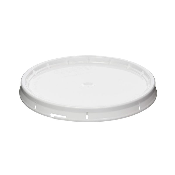 Leaktite Leaktite White 5 gal Food Safe Bucket Lid - LD5GFSWH010