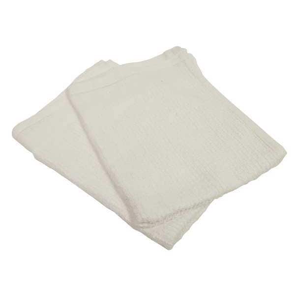 R & R Textile Bar Mop, 17x20 In, White, PK12 - 51720