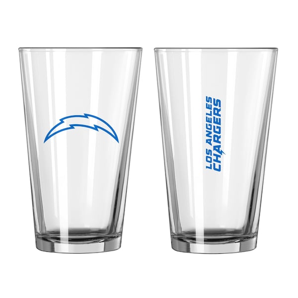 Logo Brands Los Angeles Chargers 16oz Gameday Pint Glass - 626-G16P-1