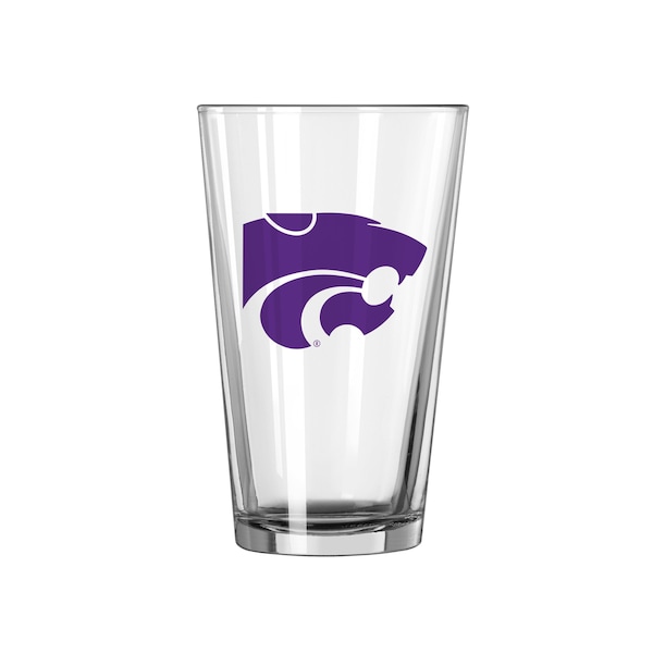 Logo Brands KS State 16oz Gameday Pint Glass - 158-G16P-1