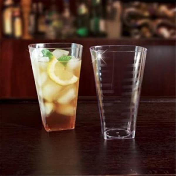 Emi Yoshi EMI Yoshi EMI-ST8 8 Oz Square Clear Plastic Tumbler - Pack of 168 - EMI-ST8