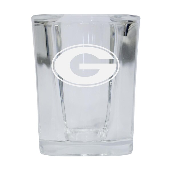 Cocina Casera Grambling University Bulldogs 2 oz Square Shot Glass Laser Etched Logo Design, 2PK - CO3178264