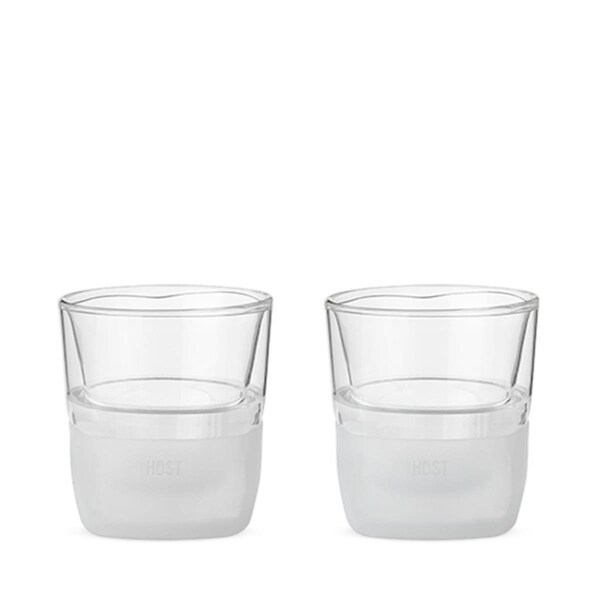 Host Glass Freeze Whiskey Glass, Clear, 2PK - 1744