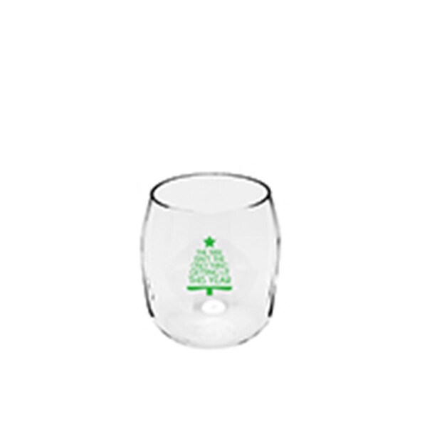 Zees Creations Lit Tree Ever Drinkware Wine Tumbler, 4PK - ED1001-XM5