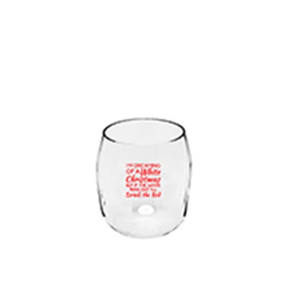 Zees Creations White Christmas Ever Drinkware Wine Tumbler, 4PK - ED1001-XMW6