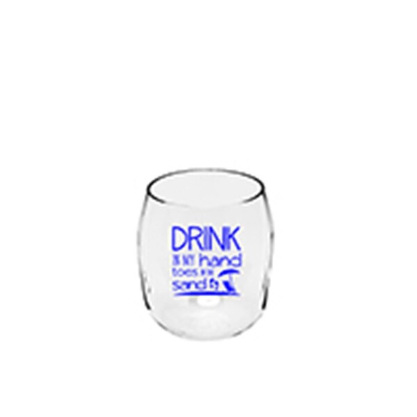 Zees Creations Sandy Toes Ever Drinkware Wine Tumbler, 4PK - ED1001-CS3