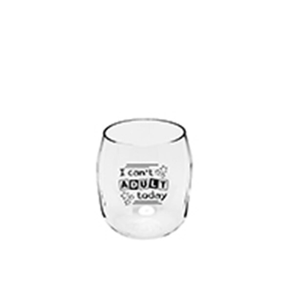 Zees Creations Cant Adult Ever Drinkware Wine Tumbler, 4PK - ED1001-C3