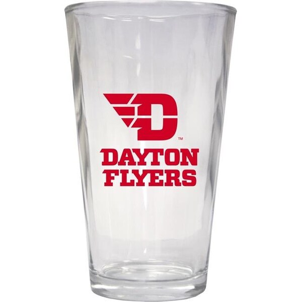 R & R Imports R & R Imports PNT2-C-DAY19 16 oz Dayton Flyers Pint Glass - Pack of 2 - PNT2-C-DAY19