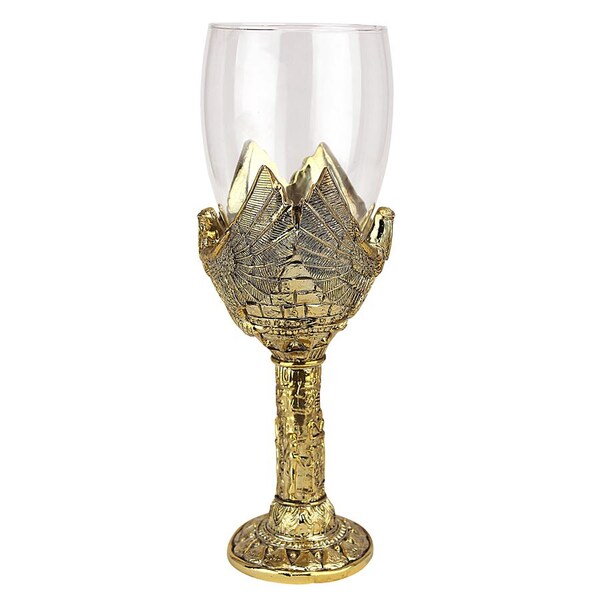 Design Toscano Goddess Isis Sculptural Wine Goblet - JQ9685