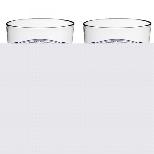 Productos Alimenticios Classic Logo Pint Glass Set, Clear, 2PK - PR2617969