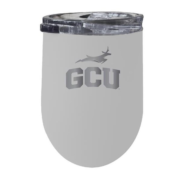 R & R Imports R & R Imports ITWE-C-GCU20W Grand Canyon University Lopes 12 oz Insulated Wine Stainless Steel Tumbler; White - ITWE-C-GCU20W