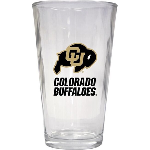 R & R Imports R & R Imports PNT2-C-CO19 16 oz Colorado Buffaloes Pint Glass - Pack of 2 - PNT2-C-CO19
