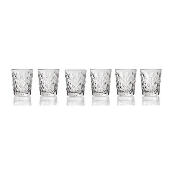Lorenzo Imports Lorenzo Imports 238140 RCR Laurus Crystal Shot Glasses - 238140