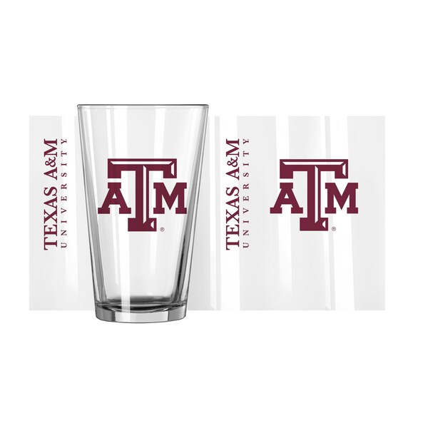 Logo Brands Texas A&M 16oz Gameday Pint Glass - 219-G16P-1