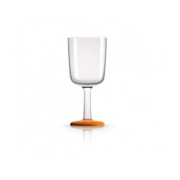 Religious MARC NEWSON Wine Glass, Orange Nonslip Base, 4PK - PM862