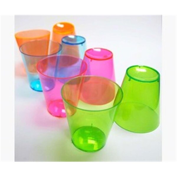 Northwest Enterprises North West Enterprises  40 Assorted Neon Shot Glasses- 2 oz - NWEN24090