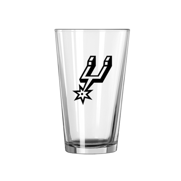 Logo Brands San Antonio Spurs 16oz Gameday Pint Glass - 727-G16P-1