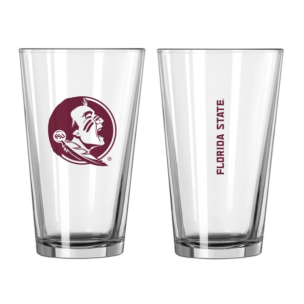 Logo Brands Florida State 16oz Gameday Pint Glass - 136-G16P-1