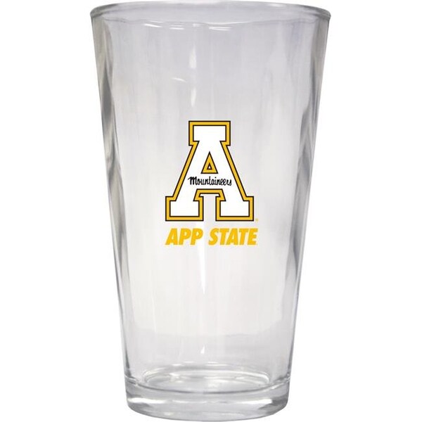 R & R Imports R & R Imports PNT2-C-APS19 16 oz Appalachian State Pint Glass - Pack of 2 - PNT2-C-APS19