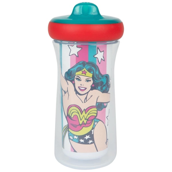 Wonder Woman 9 oz DC Comics  Retro Insulated Sippy Cup - 846338