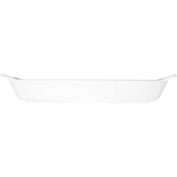 Carlisle Foodservice Oval Casserole, 7-.5"x4-1/4", Wht, PK24 - 740502
