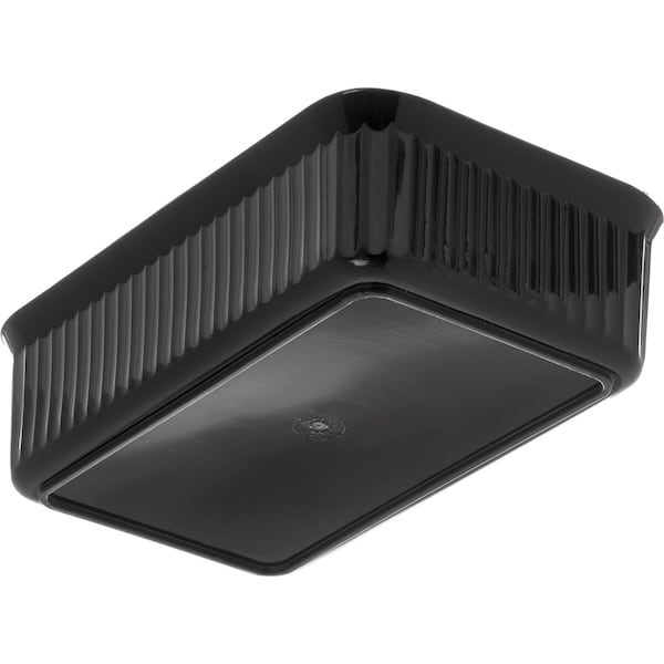 Carlisle Foodservice Rect Crock, 5 lb., Blk, PK12 - 811003
