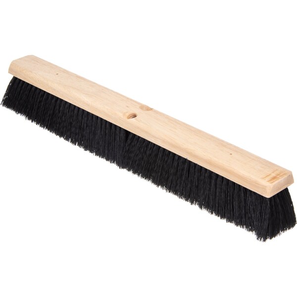 Carlisle Foodservice Polyprop Sweep, 24", Blk, PK12 - 4507303