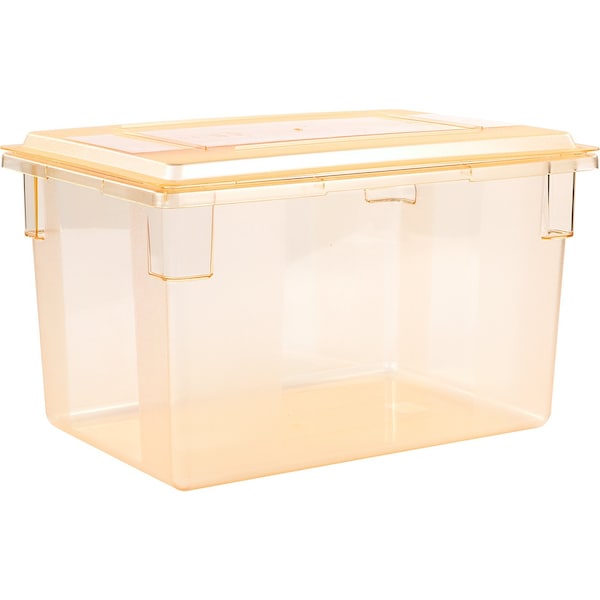 Carlisle Foodservice Strge Cntnr, 21.5 gal., 26x18x15", Yl, PK3 - 10624C22