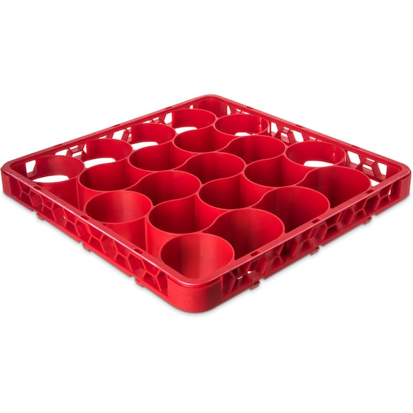 Carlisle Foodservice Long Glass Rack Ext, 20 Comp, Rd, PK4 - REW20LC05