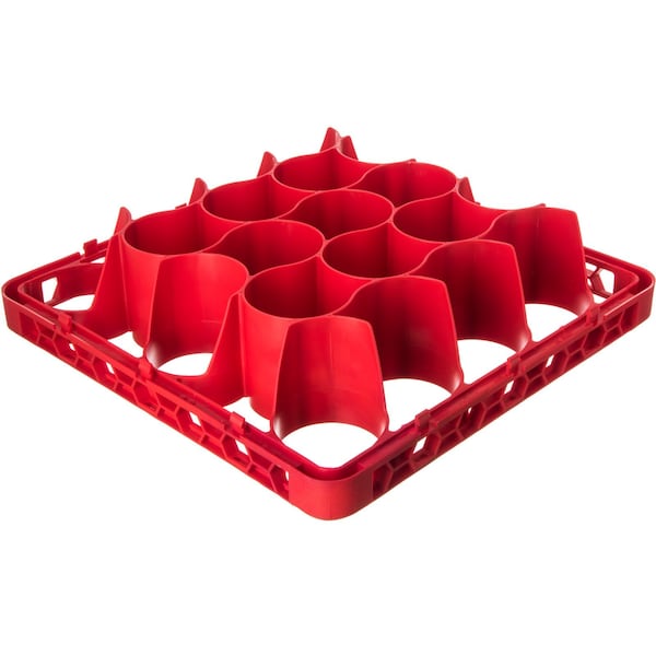Carlisle Foodservice Long Glass Rack Ext, 20 Comp, Rd, PK4 - REW20LC05