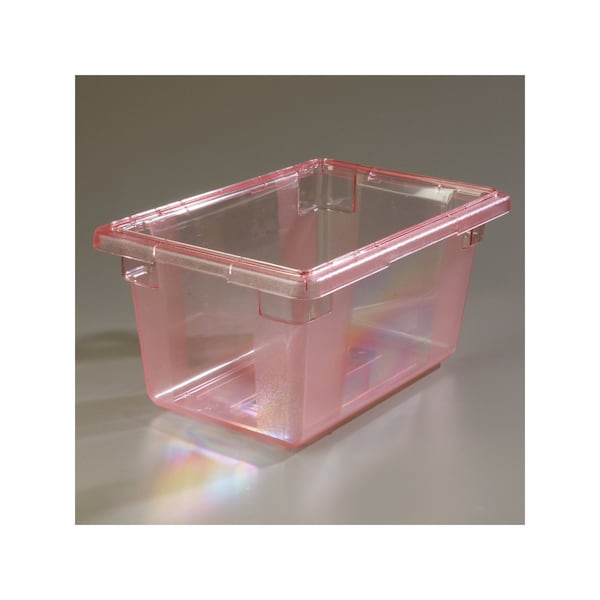 Carlisle Foodservice Strge Container, 5 gal., 18x12x9", Red, PK6 - 10612C05