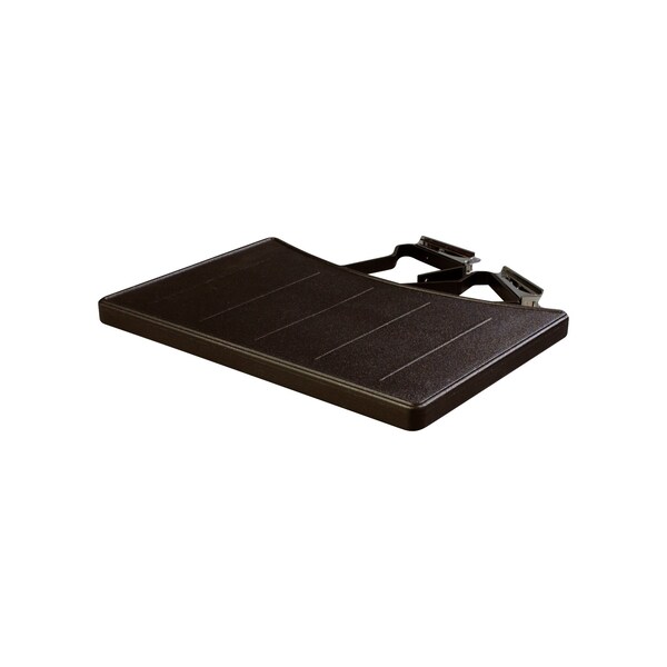 Carlisle Foodservice End Shelf, 17.5"x20", Black - 772503