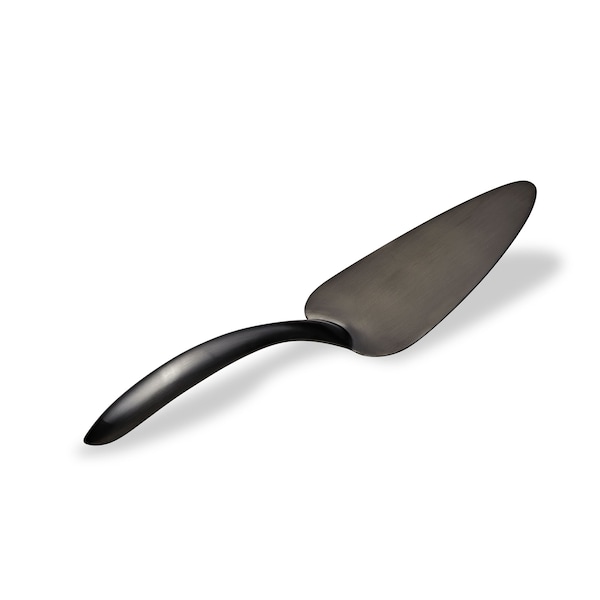 Bon Chef Ez Use Banquet Pastry Server W/Hollow Cool Handle 10-1/4" - Black - 9465B