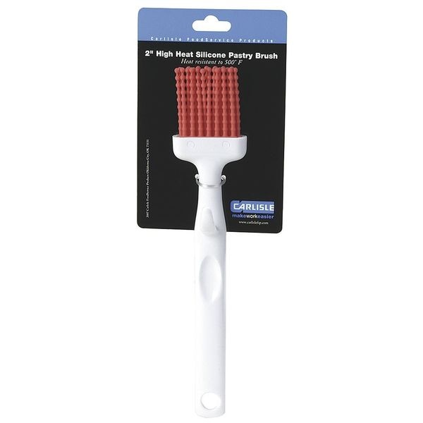 Carlisle Foodservice Basting Brush, Silicone, 1-3/4in L. - 4040305