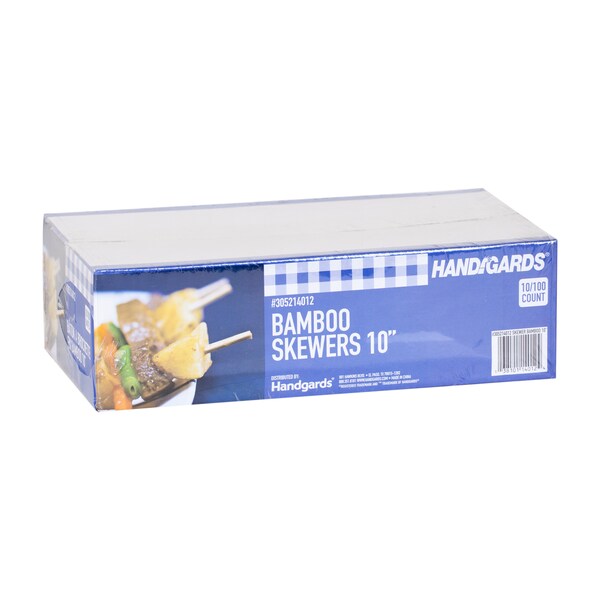 Handgards Handgards 10" Bamboo Skewer, PK10000 - 305214012
