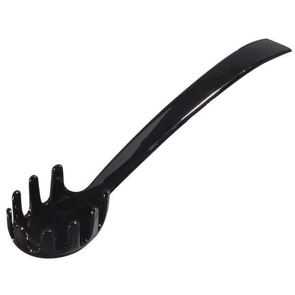 Carlisle Foodservice Buffet Pasta Fork, Black, 9.5 In, PK12 - 435503