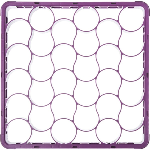 Carlisle Foodservice Shrt Glass Rack Ext, 30 Comp, Lavender, PK6 - REW30SC89